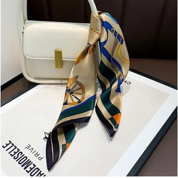 Horse print Silk Scarf